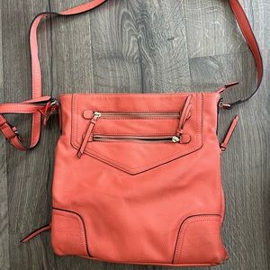 Orange Apt 9 crossbody purse.